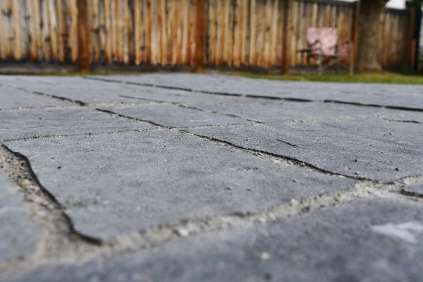 Sunken Patio Repair in Salisbury
